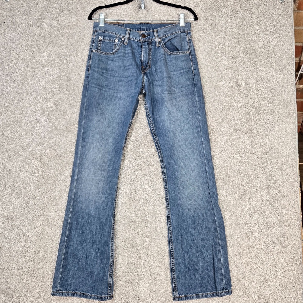 Levis 527 Jeans Mens 29x30 slim Bootcut lightweight cotton